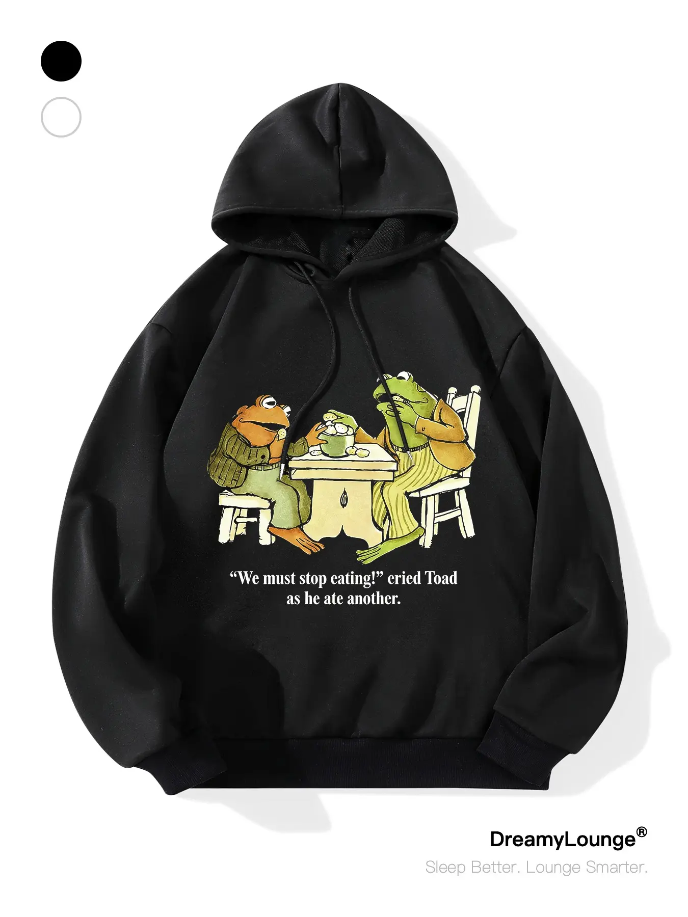 Funny Frog Graphic Hoodie with Loose Fit, Casual and Breathable for Daily Home and Outdoor Wear, Ideal Fall and Winter Sweatshirt