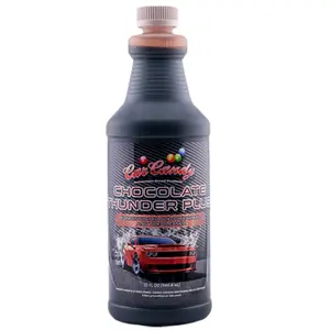 Car Candy Chocolate Thunder Plus Non-Acid Wheel Cleaner for Brake Dust & Road Grime Removal on Most Wheel Types Safe for Alloy Chrome & Clear Coated Rims - Tire