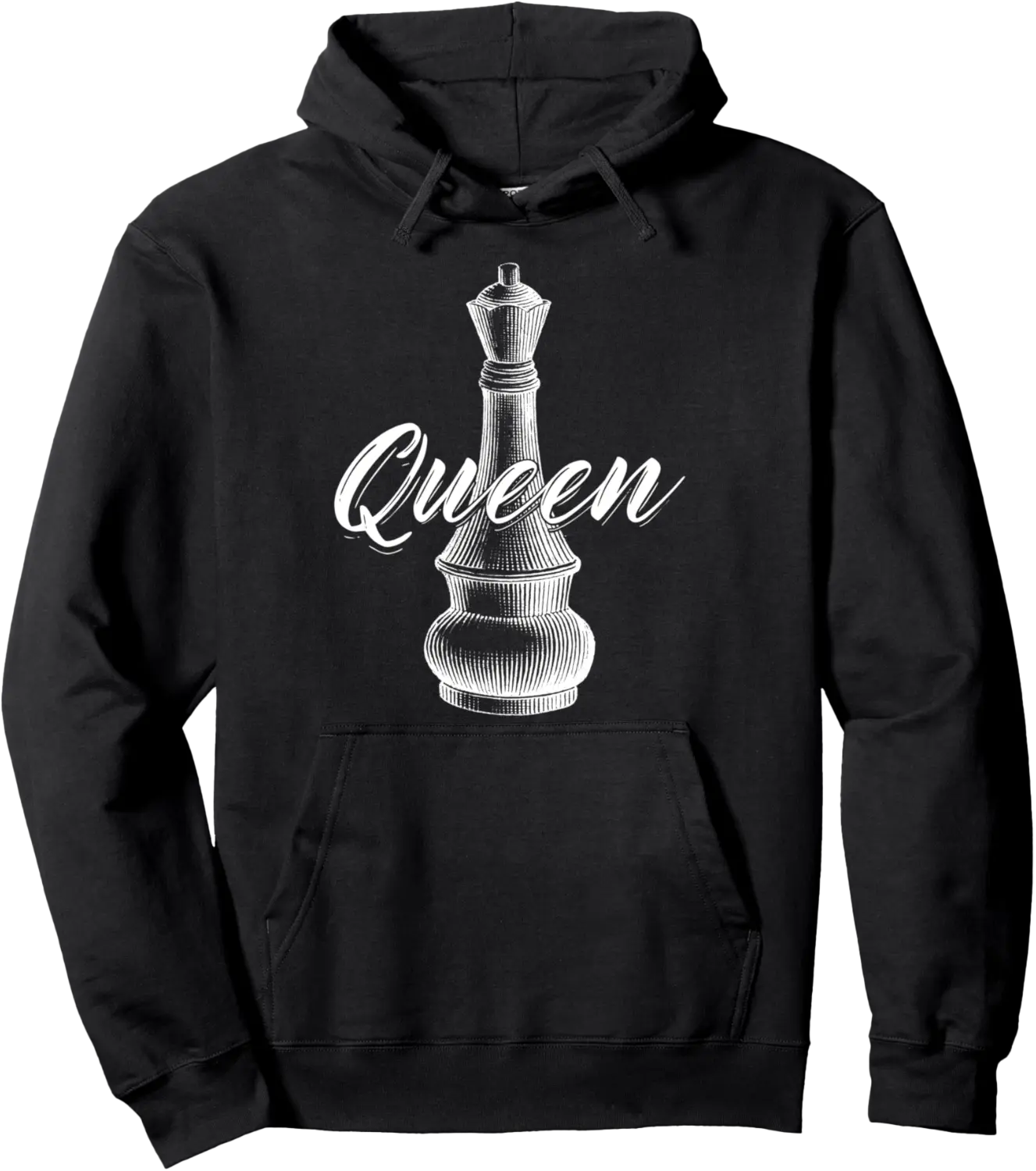 Queen and Queen Chess Piece Chess Player Pullover Hoodie - Julianex Shop 84B0BQSTZ8XG
