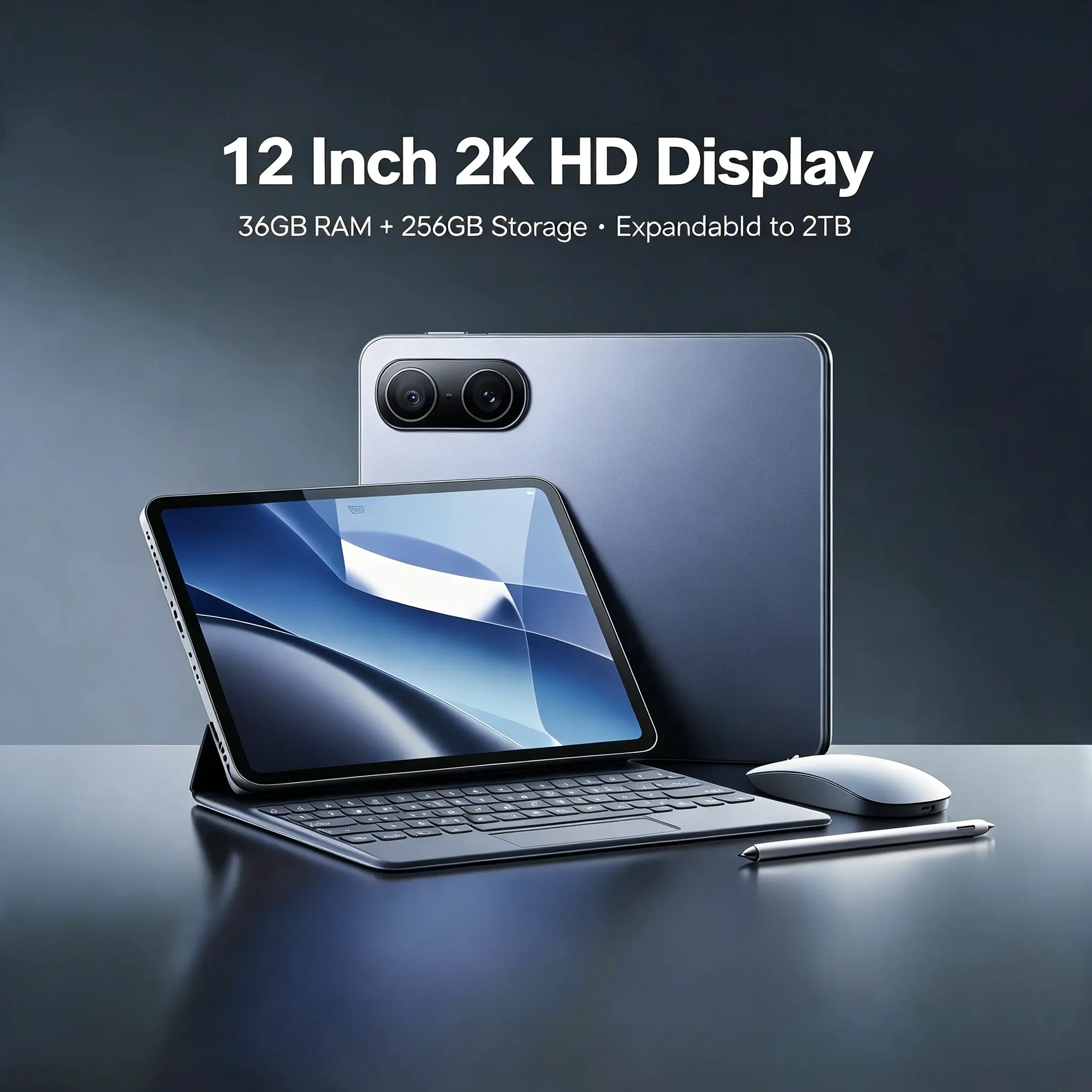 Redbeat M3 12 Inch FHD IPS Tablet | 12GB RAM 256GB Expandable Storage