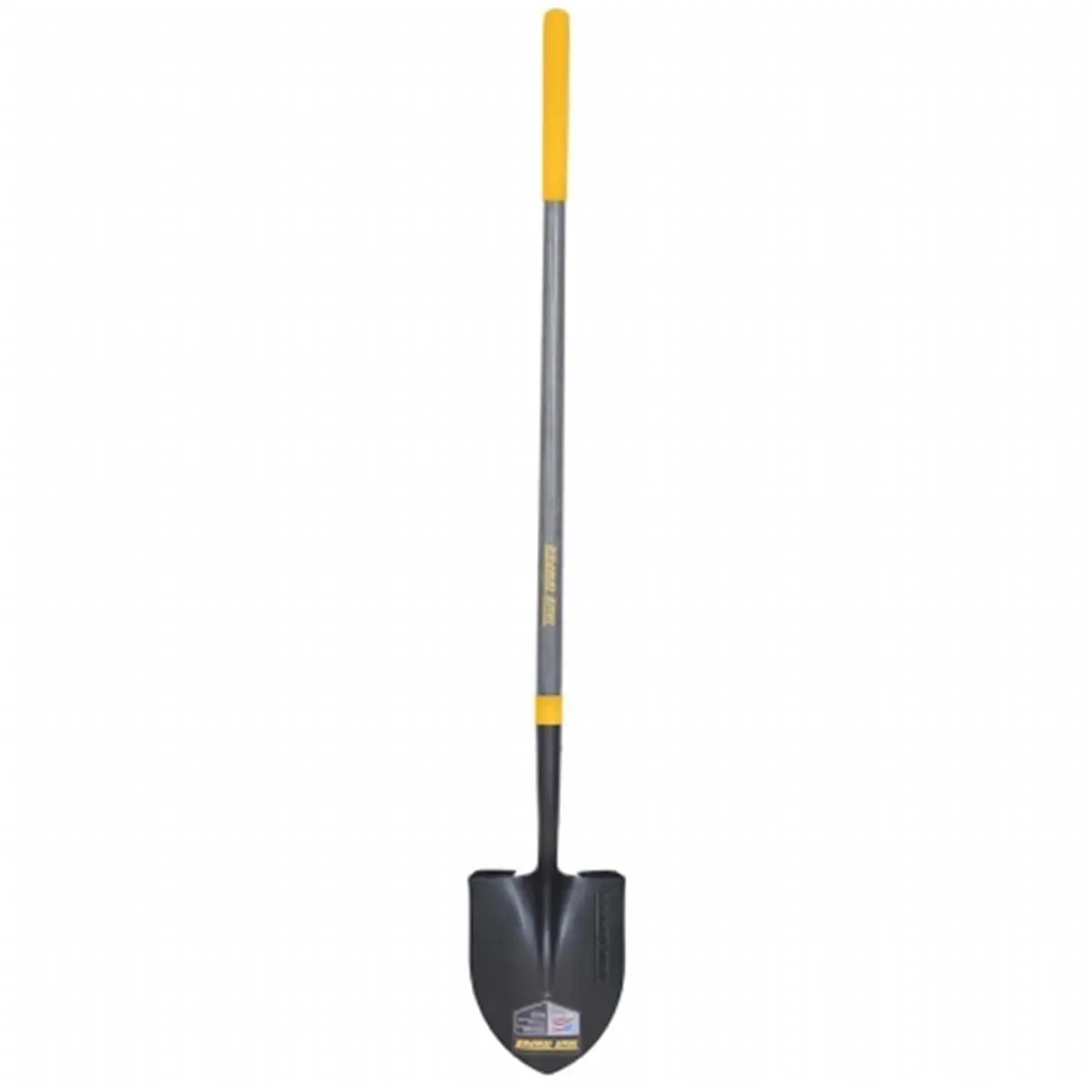 212 MAIN Long Reach Round Point Shovel Litter Scooper, 57 in. Wood Handle, Pet Litter & Dog Poop Cleanup Tool