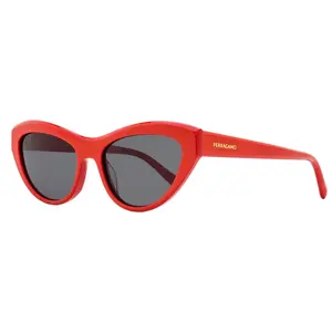Ferragamo Cat Eye Sunglasses SF1103S 600 Red 55mm