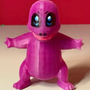CHARMANDER COLOR CHANGE FIGURE SUN UV 3 D ART PRINT