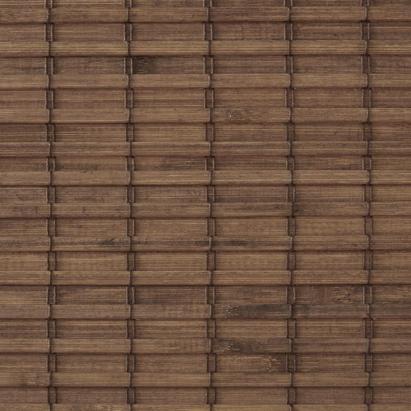 Bamboo Light Filtering Roman Shade 64"L