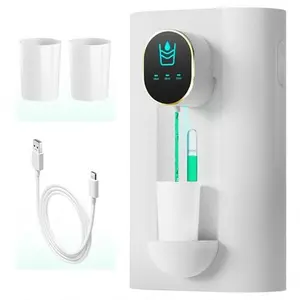Automatic Mouthwash Dispenser, Battery/USB Powered, Smart Sensor for Perfect Dosage – Ideal for Bathroom Countertop