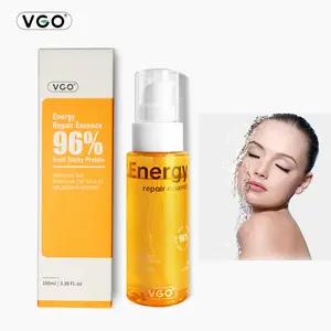VGO Snail Mucin 96% Energy Repair Essence Moisturizing Anti-Allergy A-Class Skincare Serumfor Hydrating and Soothing Skin Comfort Moisturizer Hydrate Moisture Skin Barrier Serum
