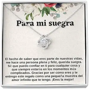 Suegra gifts in Spanish, Suegra gifts from Daughter in law Spanish, Christmas Gift for Mother in Law Spanish, Birthday, Mother's Day