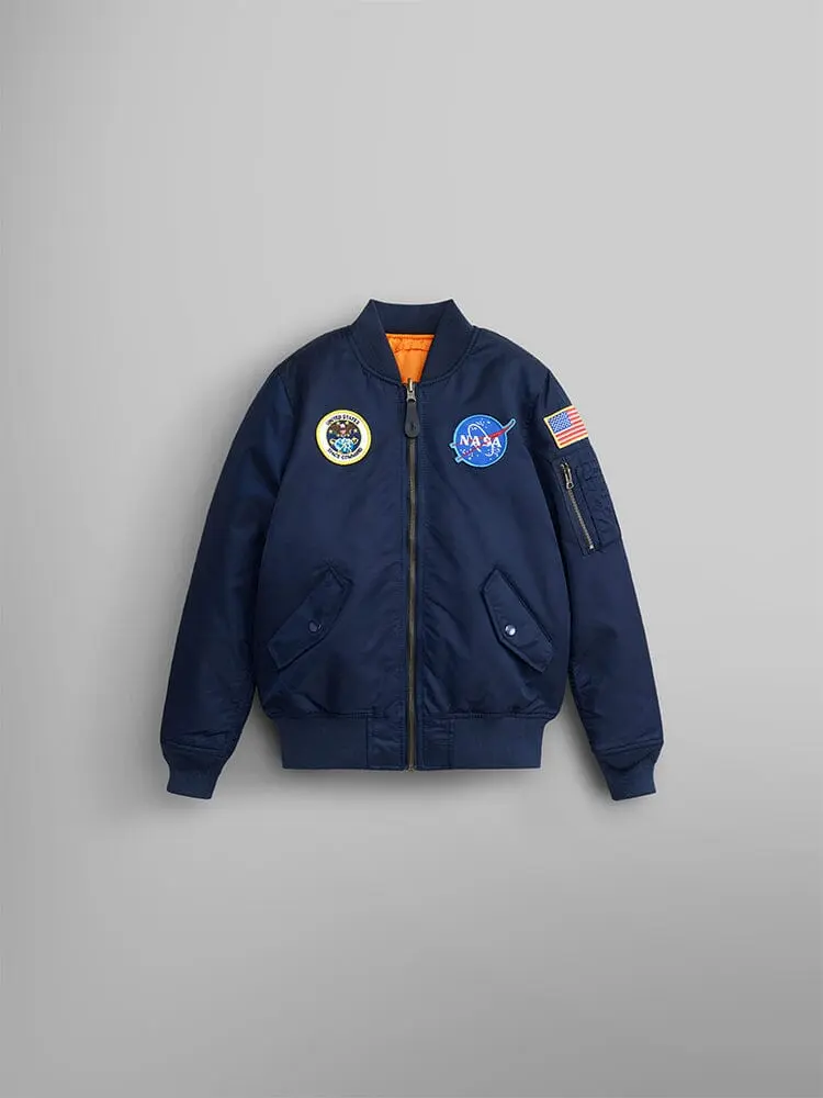 YOUTH NASA MA-1 BOMBER JACKET