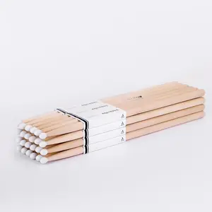 Drum Sticks, 5A Nylon Tip Drum Sticks Set for Acoustic Drums or  Drums, Maple Drum Sticks 5A for Drummers and Beginners (12 Pair)