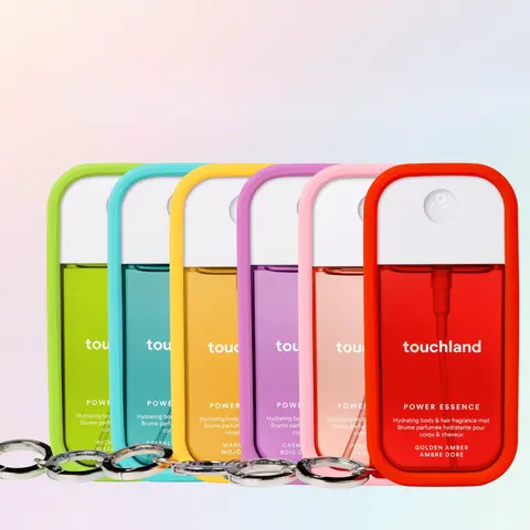 Touchland Pick Your Mood Mist Bundle, Hand Sanitizer + Body & Hair Fragrance with Carry Case