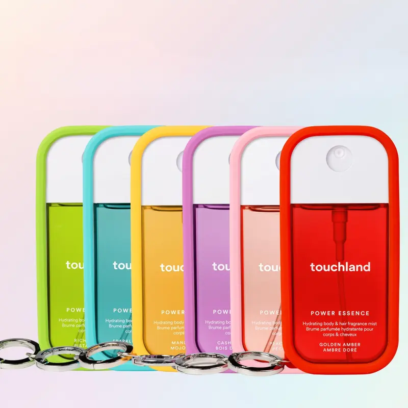 Touchland Pick Your Mood Mist Bundle, Hand Sanitizer + Body & Hair Fragrance with Carry Case