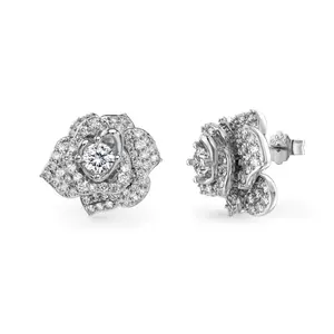 Blossom Sparkle Stud Earrings