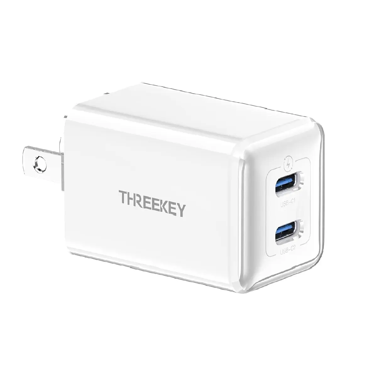 Multiport Foldable USB C Wall Charger,35W USB C Wall Charger, Dual USB Port Charger Block,Type C Charger Fast Charging Power Adapter Compatible with iPhone 17/16/15/14/13/12/11/X,Samsung Series, Sony, Moto, iPad, MacBook