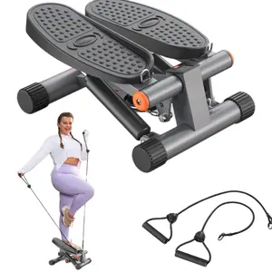 Niceday Steppers for Exercise with Resistance Bands and LCD Monitor, Space-saving Stair Stepper for Home and Office Use, 300LBS Loading Capacity