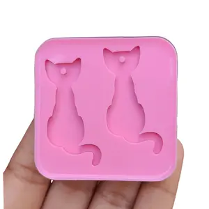 Cat Resin Molds  Cats Jewelry Making Mold - Pets Mold - Animal Molds