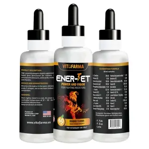 ENER JET PARA GALLOS ENERGÉTICO DE ALTA POTENCIA FOR ROOSTERS WITH CREATINE