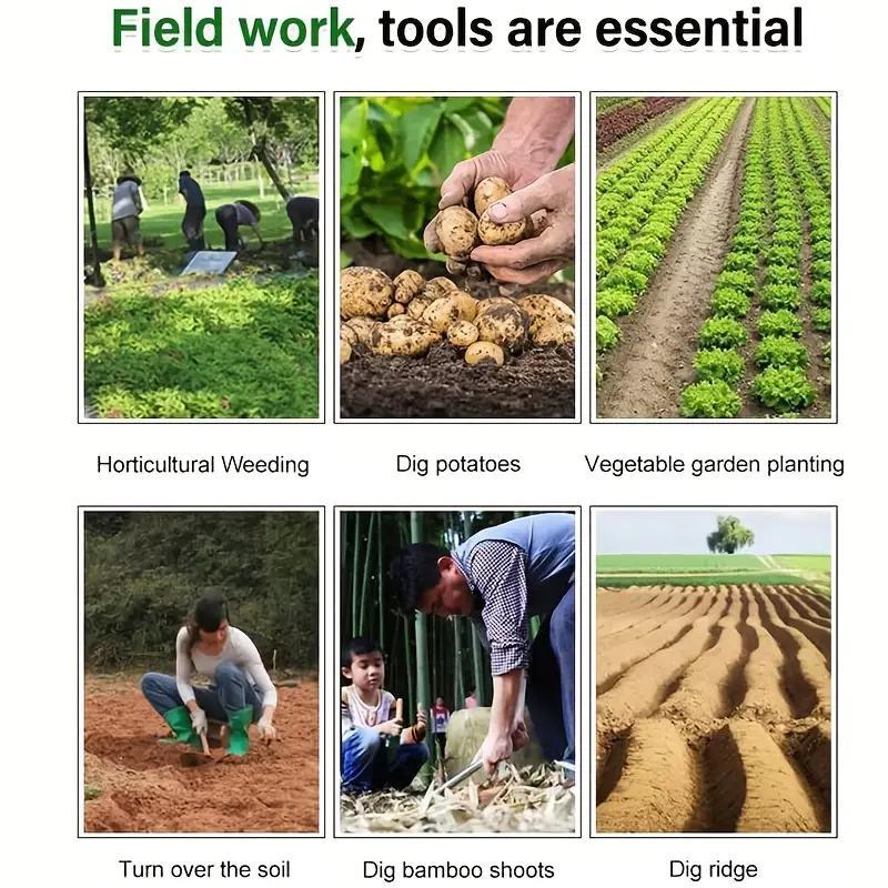 Upgraded Garden Weeder Tool – Manganese Steel Weed Puller, Portable Hand Tool for Planting & Weeding – Best for Backyard Farm Upgraded Garden Weeder Tool – Manganese Steel Weed Puller, Portable Hand Tool for Planting & Weeding – Best for Backyard Farm