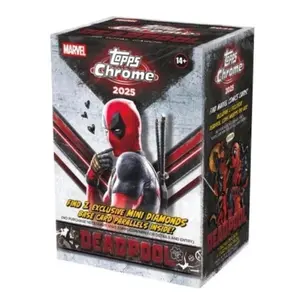 2025 Topps Chrome Marvel Deadpool Blaster Box