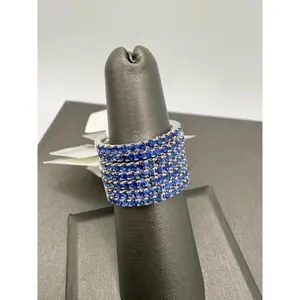 Blue Emerald Stacking Band