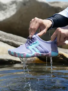 Summer Water Shoes for Men and Women, Lightweight Barefoot Shoes, Rubber Non-Slip Sole, Breathable Upper for Hiking and Walking, Swimming Shoes