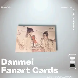 Danmei: TGCF MDZS ERHA Single Card with Crystal Slab Fanmade Card