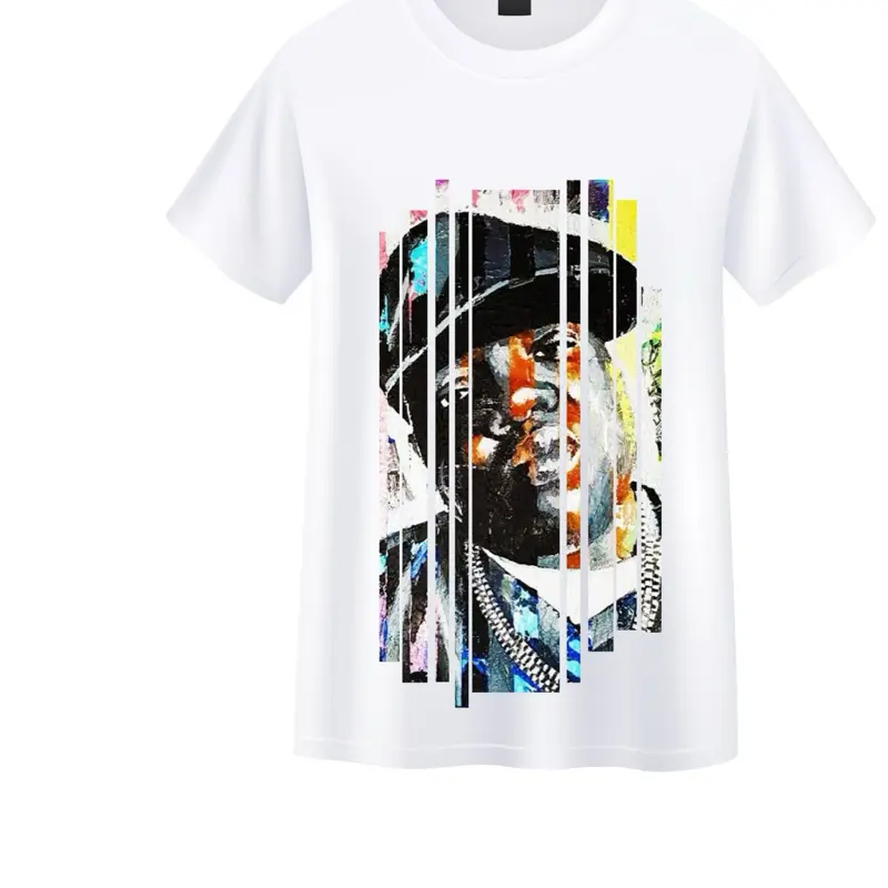 BIGGIE Smalls Brooklyn Royalty Tee Top Streetwear Tshirt Crewneck Summer Shortsleeve Womenswear Casual