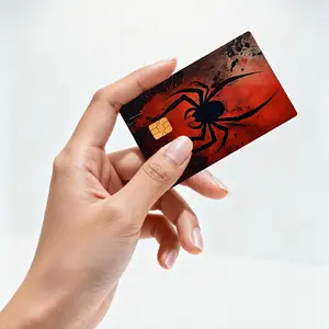 Red Spider Bank Card, Credit Card, Debit Card, Transit Card, Room Key Card, Skin Sticker