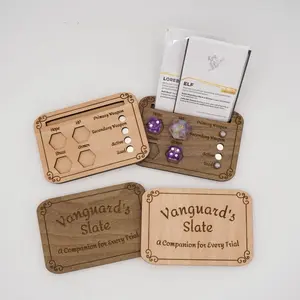 Daggerheart Compatible Character Tracker Board – HP Hope Stress Armor Tracker – Vanguard’s Slate