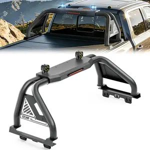 【Yzona】Adjustable Sport Roll Bar for Pickup Trucks, Universal Bed Rack for Tundra, Ridgeline, Titan, Frontier, Gladiator JT, Colorado & Canyon
