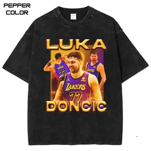 Luka Doncic Graphic Tee, Basketball Classic T-Shirt, Game Day Shirt, Unisex Streetwear Tee, cotton crewneck shirt,Trending, All Size, Gift Basketball fans
