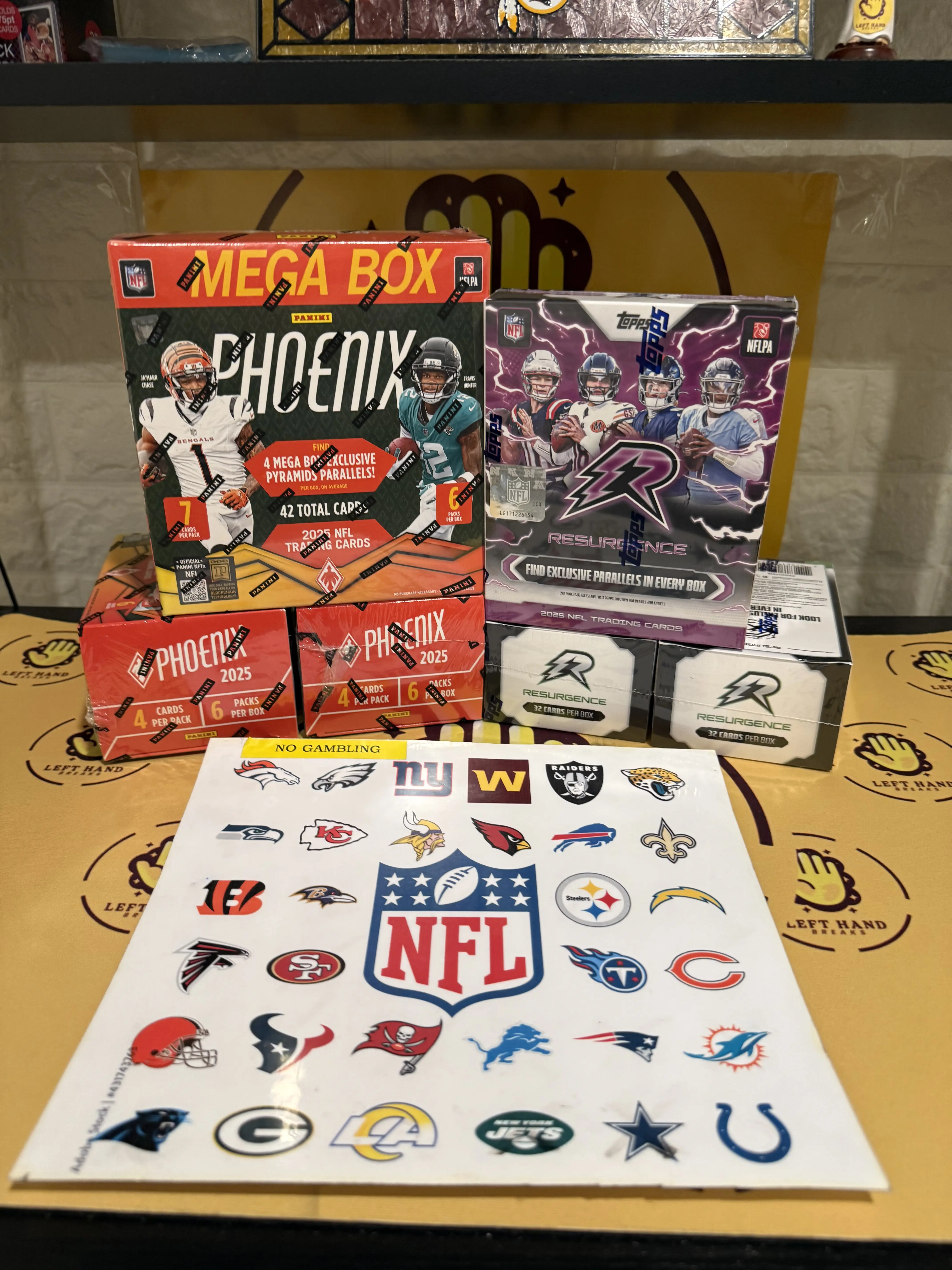 2025 Mixer 2 '25 Topps Resurgence Blasters 1 Mega 2 '25 Phoenix Blasters 1 Mega and 6 LHB Repacks
