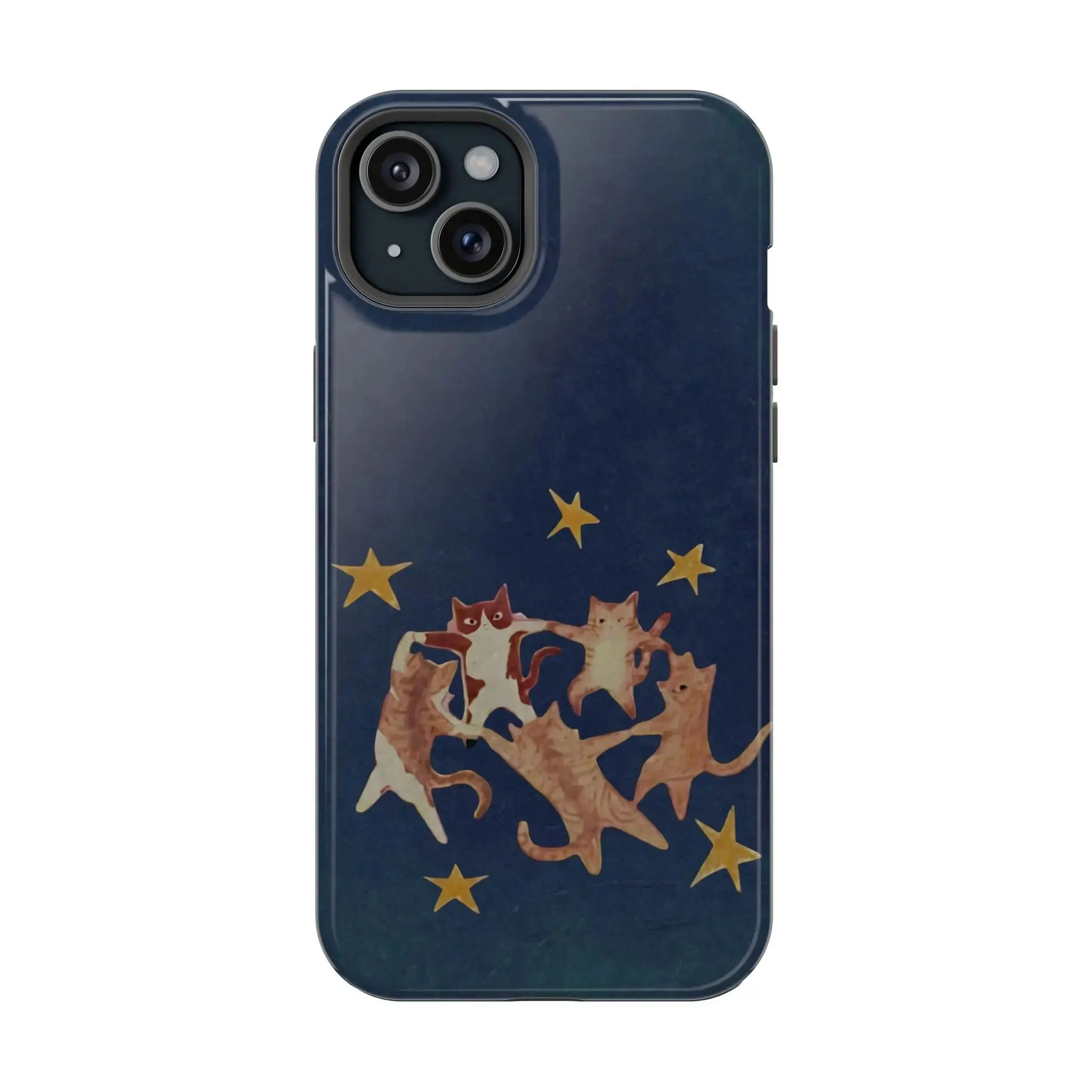 LUMN Studio Vintage Starry Night Cottage Cat Smartphone Case - Aesthetic  Garden Kitchen Kitten Shockproof Protective Cellphone
