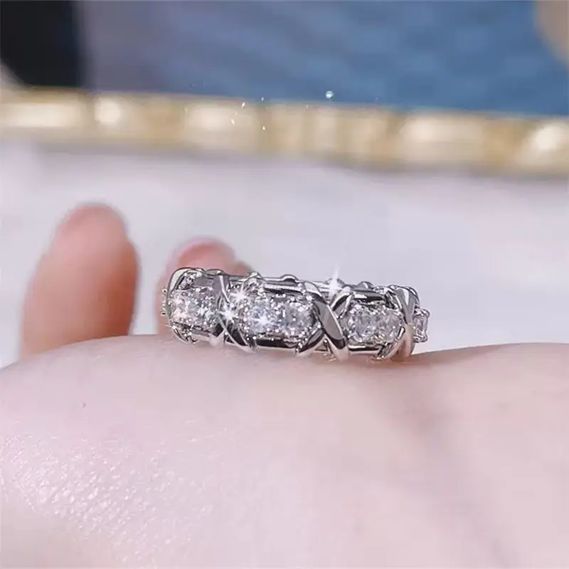 Cross Silver Ring No. 8