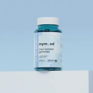 Myo-Inositol Gummies Supplement US Made Natural Mood Enhancer for Daily Wellness Vitamin 2000 MG 60 Count
