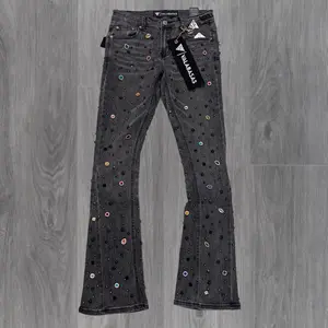 Valabasas - ALGUERO Stacked Denim - BLKWSH - 1029