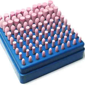 Boxed Grinding Head Firestone Sanding Wheel Handle 3mm Small Grinding Head Metal Mold Polishing Electrode Grinding Head