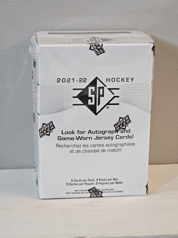 2021-22 Upper Deck SP Hockey Blaster Box (40 cards)