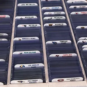 Raw Football singles NO Base! Numbered, patch, & Autos! Pick your team! 10 singles per order!!