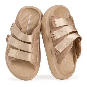 Project Cloud Kids Sandals | Girls Slides for All-Day Comfort | Plush & Soft Insole | Lightweight | Non-Slip - Little Flowy