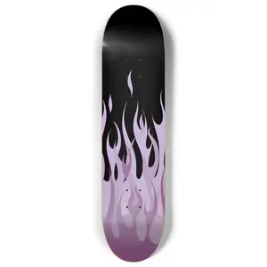 Pink Flames Skateboard Pink Flames Skateboard