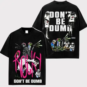 Rocky - Don't Be Dumb 2026 V2 Merch For Asap Mob Fans High-quality Cotton T-Shirt, Rakim Mayers Fan Shirt Hip-Hop Shirt, Don't Be Dumb Tour Merch, Gift For Flacko Rap Fan Graphic Tee