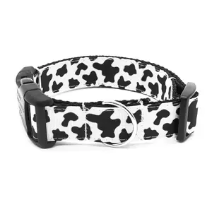 Cow Print Dog Collar