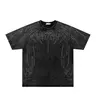 Unisex Summer Short Sleeve Round Neck T-Shirt, Casual Graphic Streetwear, Lightweight Breathable Fabric, Baggy, Breathable Casual Tops, Perfect for Daily Wear and Outdoor Activities