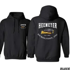 Heemeyer Demolition Hoodie - Bulldozer Design Shirt - Trendy Hoodie for Men and Women Menswear Sweaters Sweatshirts Tops