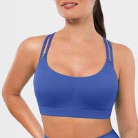 Sports Bras-Normal Blue