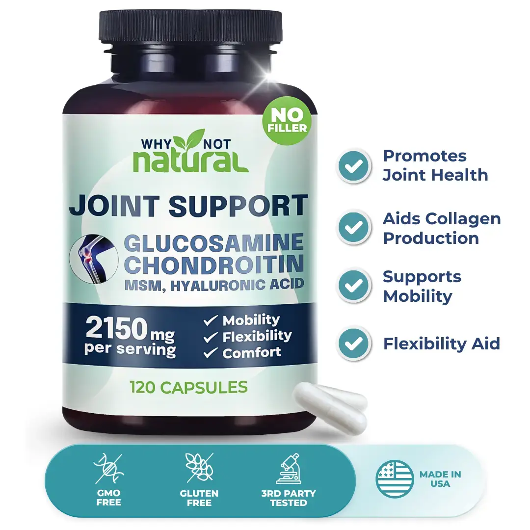 Why Not Natural Glucosamine Chondroitin MSM, Joint Support Supplement