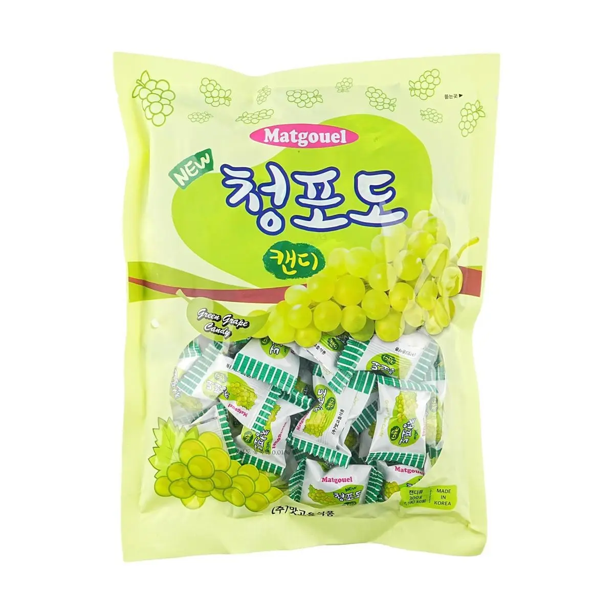 MATGOEUL Green Grape Candy 10.58 oz MATGOEUL Green Grape Candy 10.58 oz