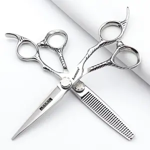 Hairdressing scissors professional Barber scissors thinning Hair cutting