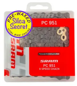 PC-951 Chain 9 speed - SILCA WAXED