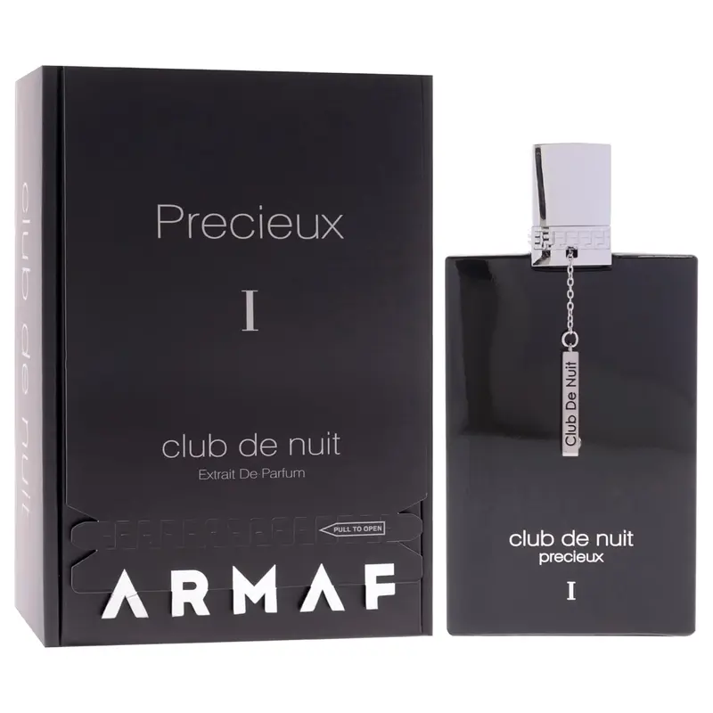 Armaf Precieux 1 for Men Extrait de Parfum Spray, 1.85 Ounce Amber Woody Fruity Aromatic Fragrance